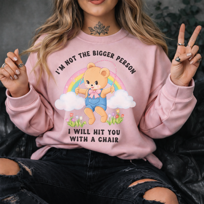 I’m Not the Bigger Person