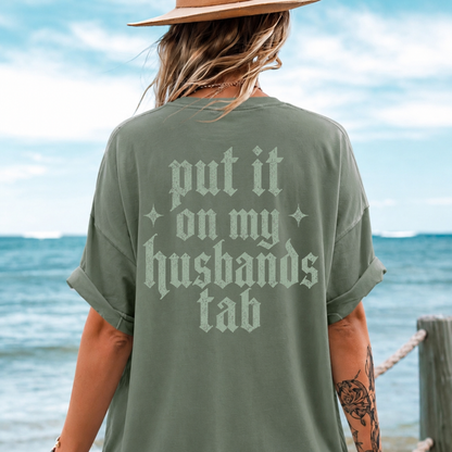 Put It On My Husband's Tab