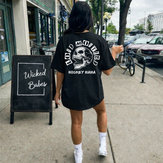 Loud Mouthed Hockey Mama