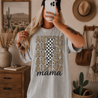 Autism Mama Leopard & Checkered