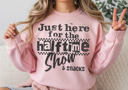 Just Here for the Halftime Show & Snacks
