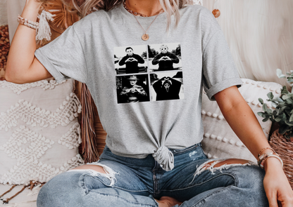 Horror Icons Heart Hands