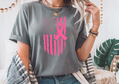 Breast Cancer Awareness Flag