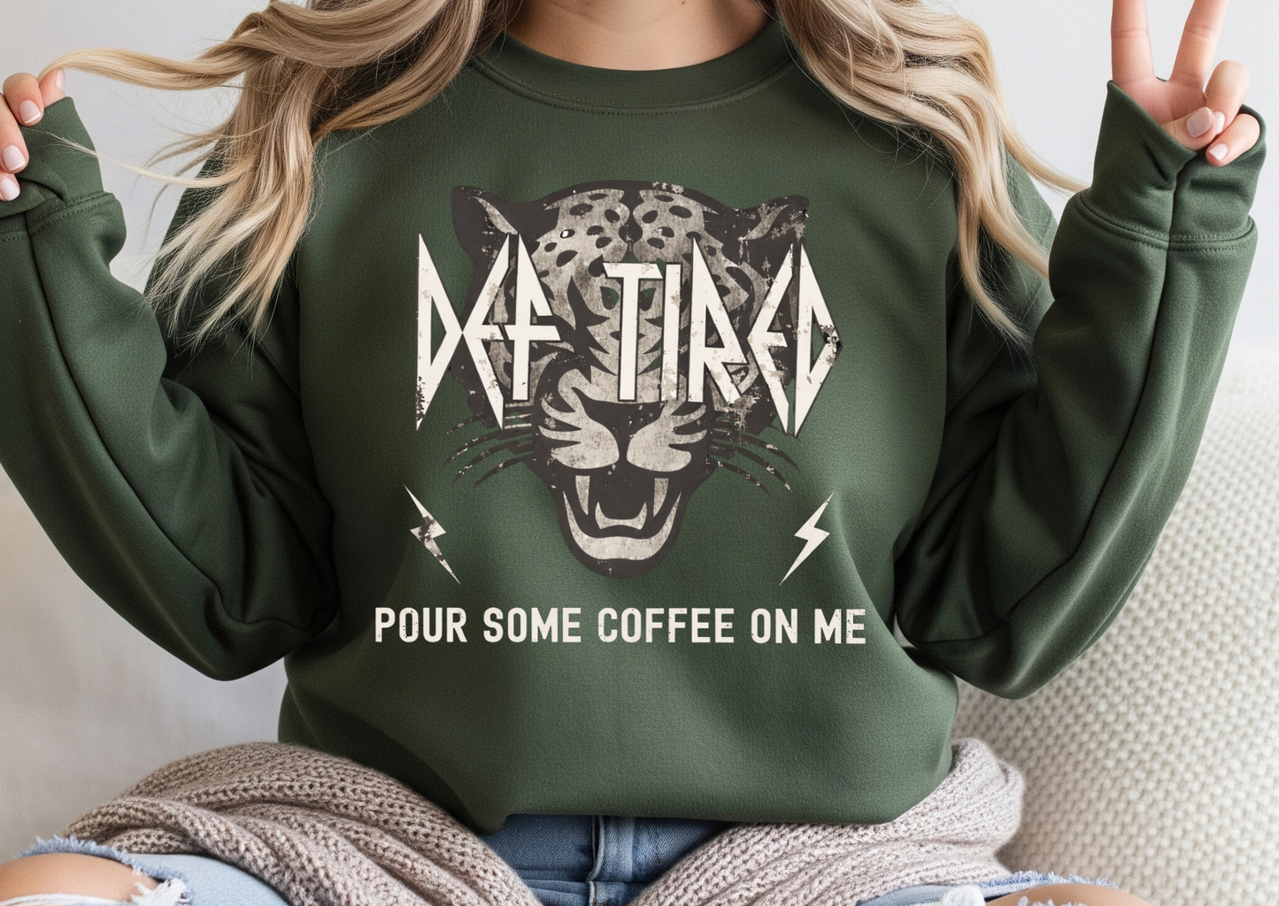 DEF TIRED – Pour Some Coffee On Me