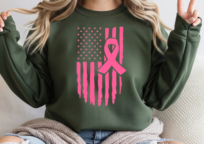 Breast Cancer Awareness Flag