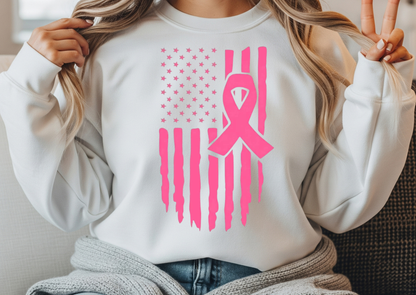 Breast Cancer Awareness Flag