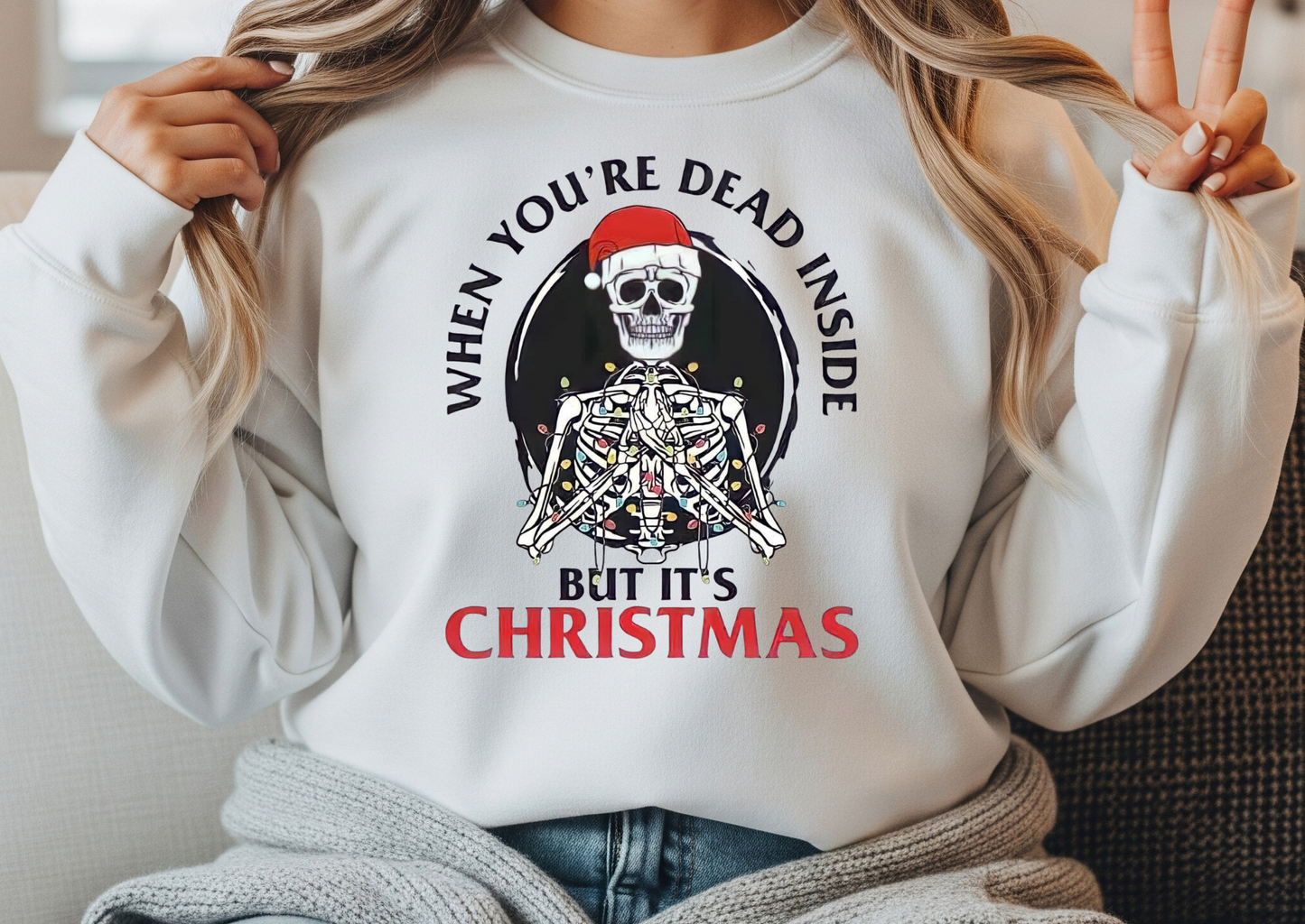 When You’re Dead Inside But It’s Christmas