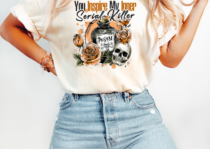 You Inspire My Inner Serial Killer design