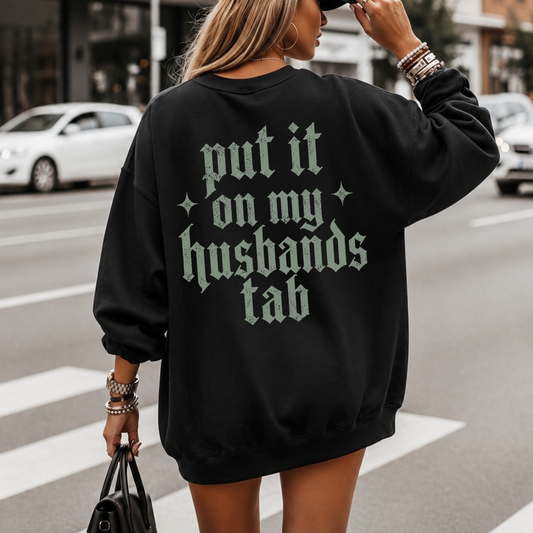 Put It On My Husband's Tab