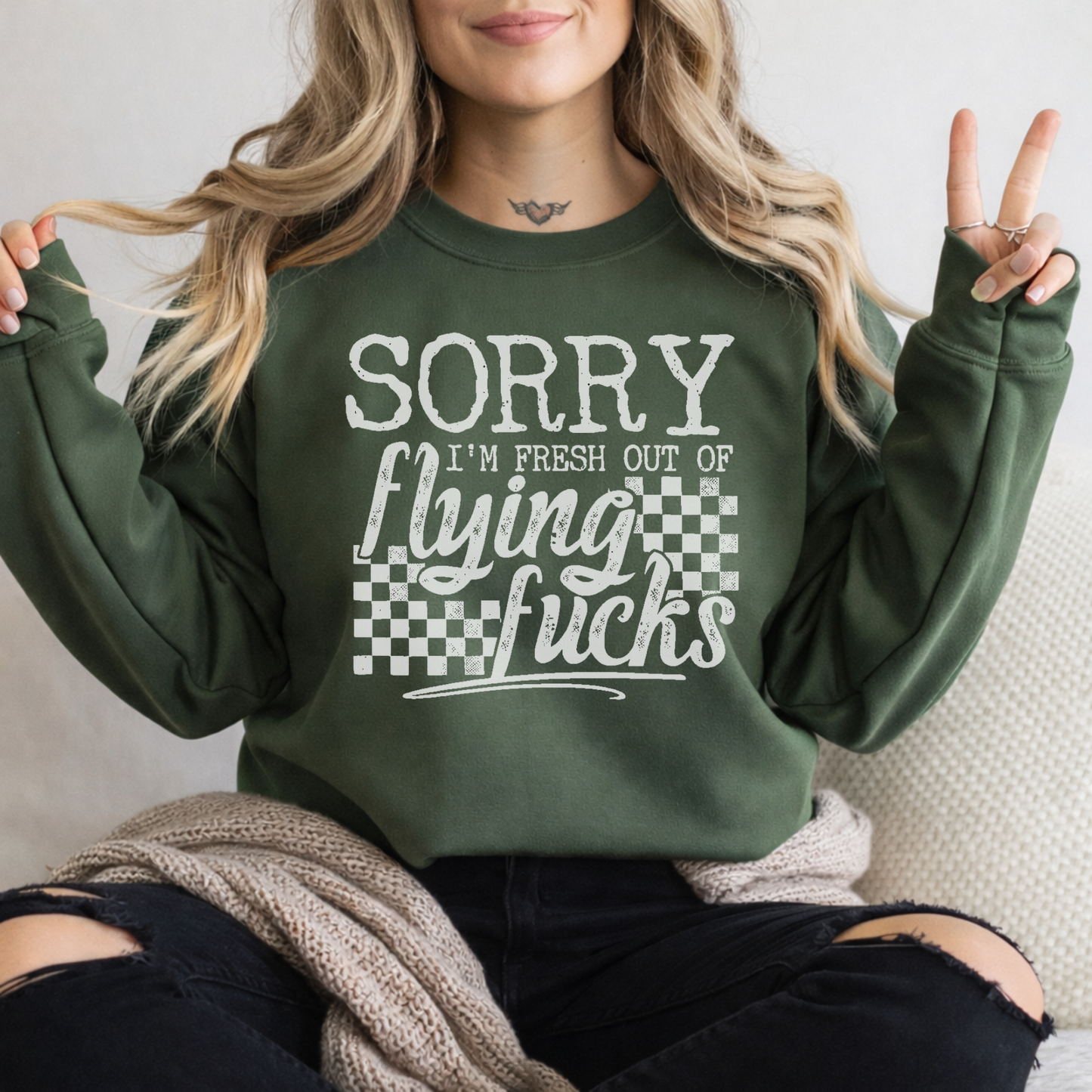 Sorry I’m Fresh Out of Flying Fucks