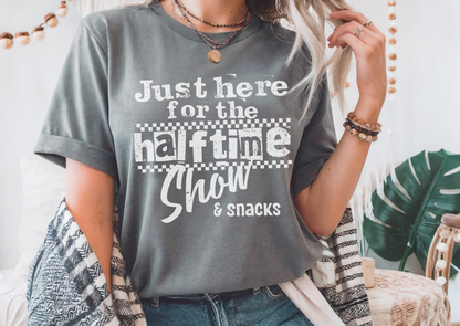 Just Here for the Halftime Show & Snacks