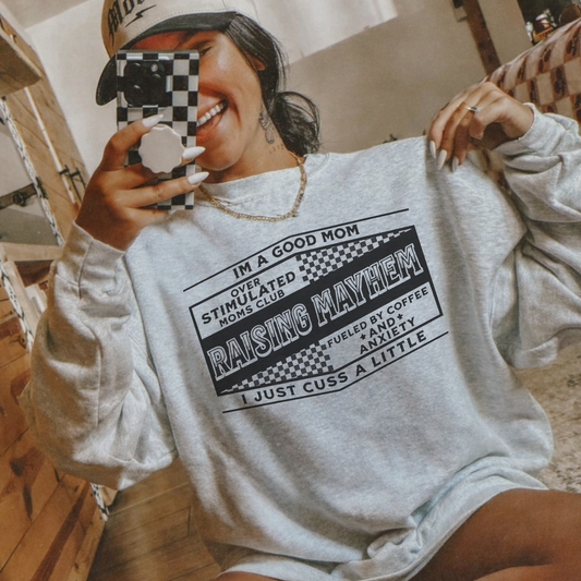 Overstimulated Moms Club Raising Mayhem