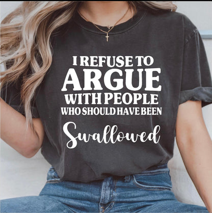 Refuse to Argue Statement