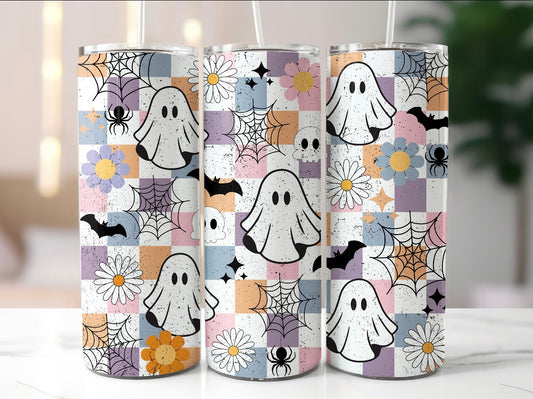 Spooky Cute Ghost Tumbler