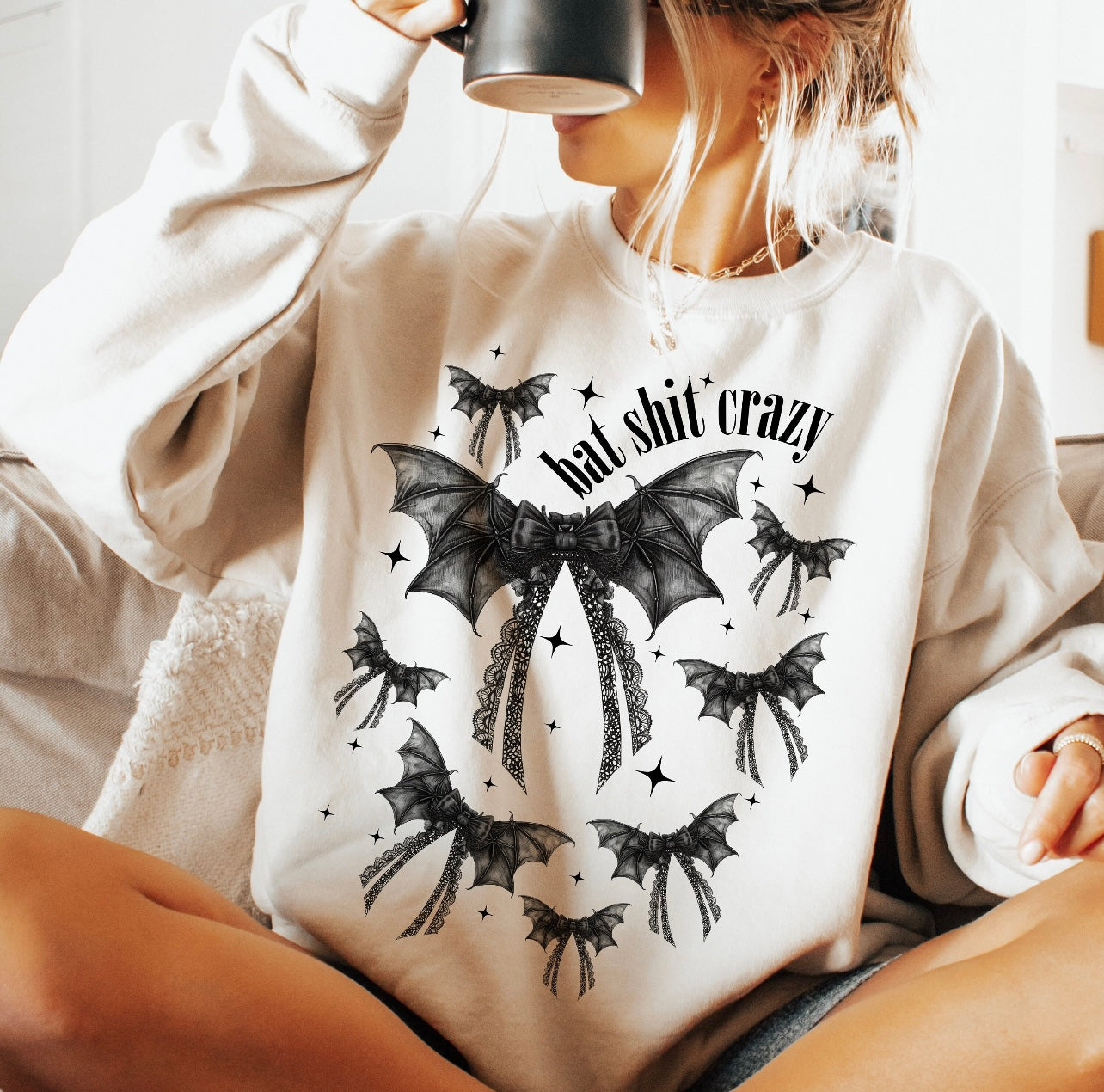 Bat Sh*t Crazy Graphic Tee & Sweater