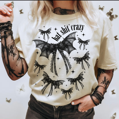 Bat Sh*t Crazy Graphic Tee & Sweater
