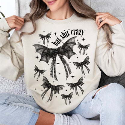 Bat Sh*t Crazy Graphic Tee & Sweater