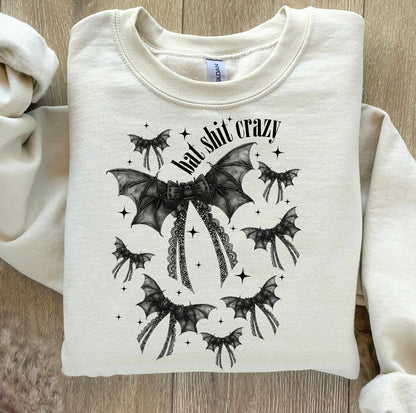 Bat Sh*t Crazy Graphic Tee & Sweater