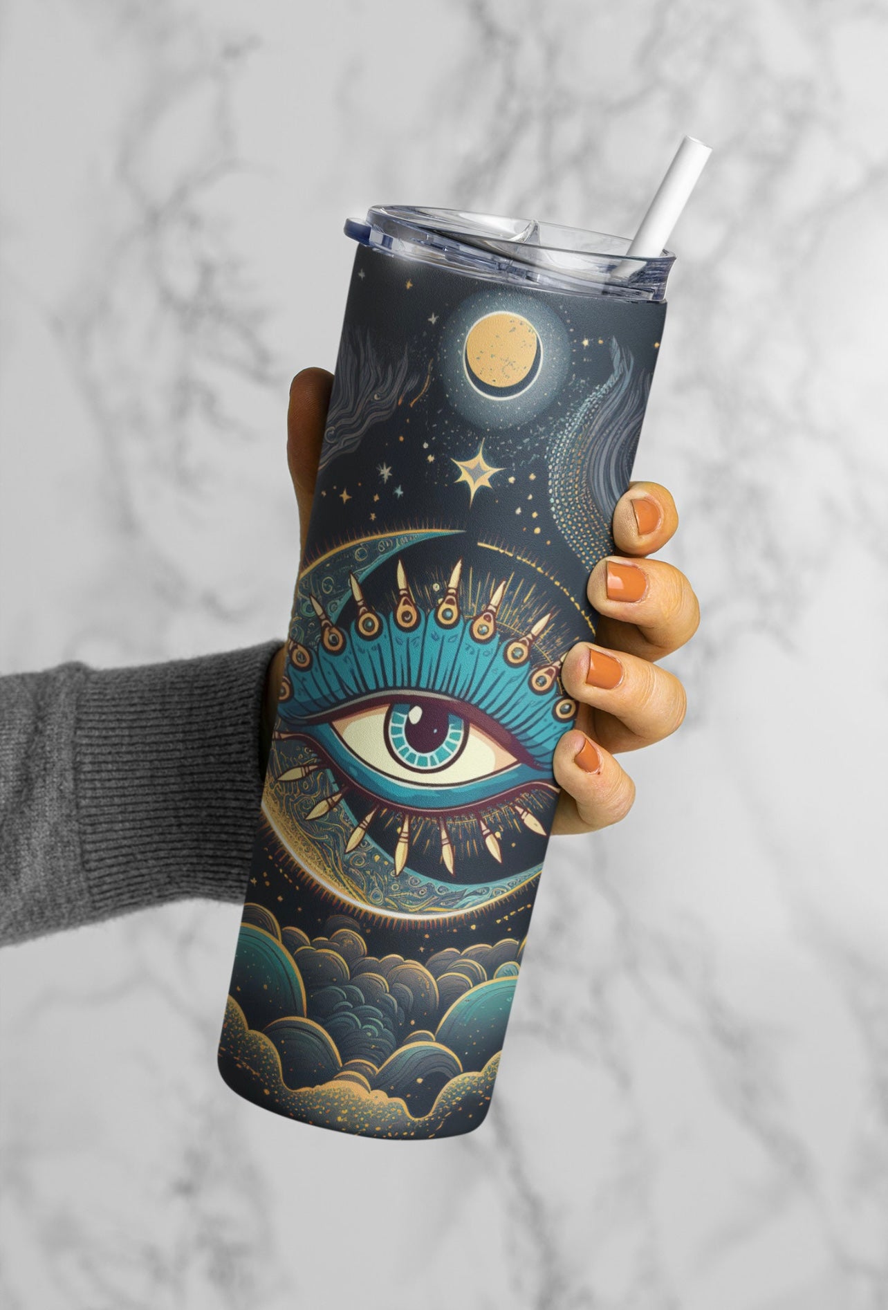 Evil Eye Protection Tumbler