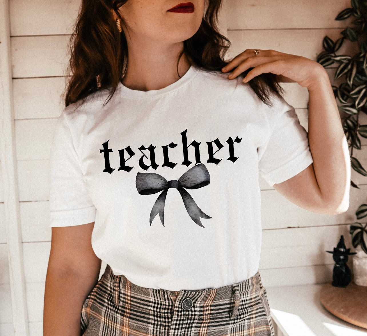 Teacher with Bow