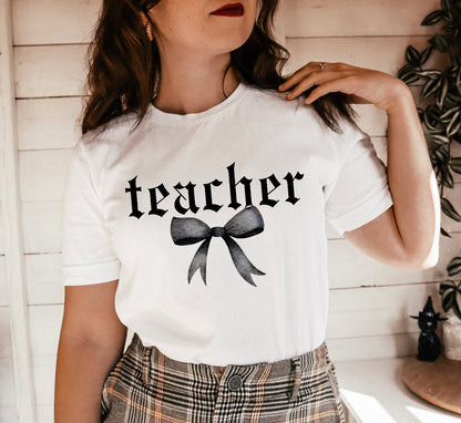 Teacher with Bow
