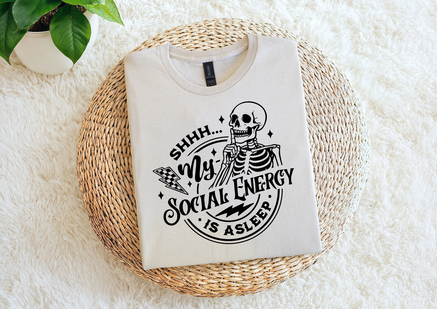 Shhh… My Social Energy Is Asleep
