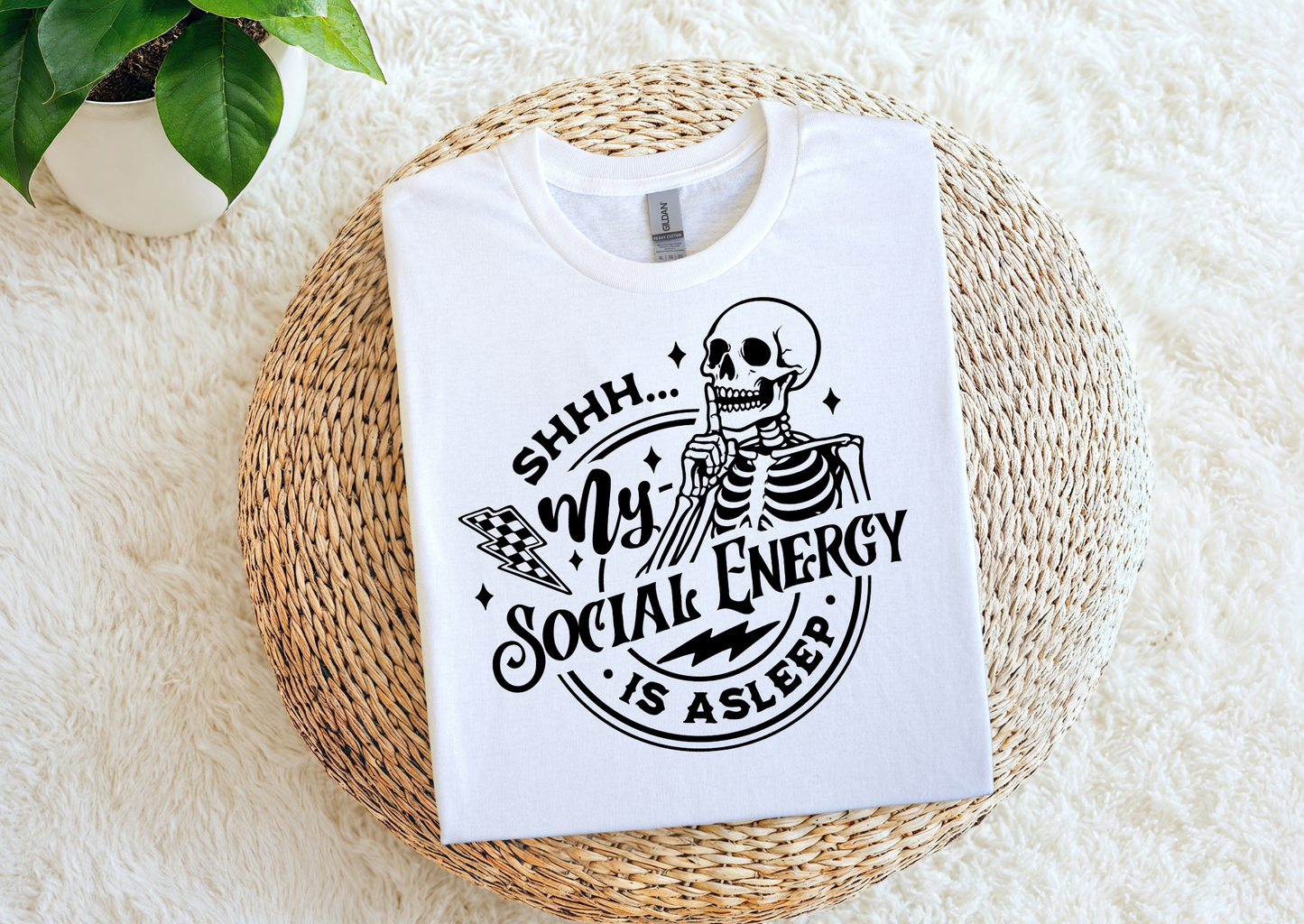 Shhh… My Social Energy Is Asleep