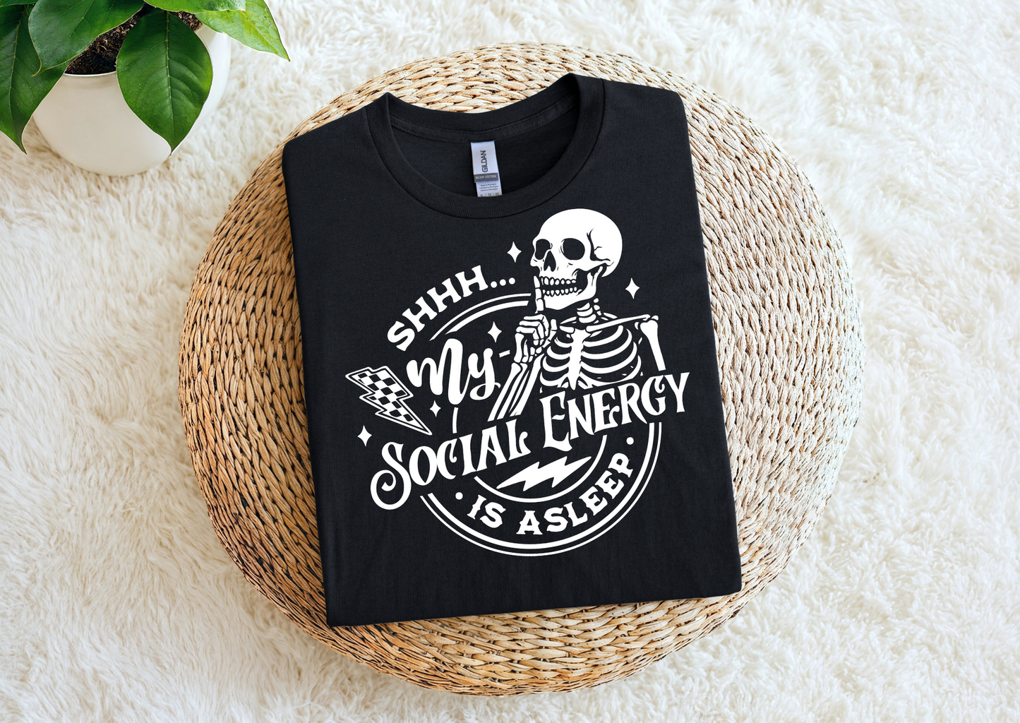 Shhh… My Social Energy Is Asleep