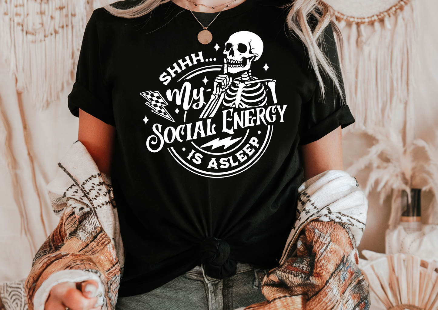 Shhh… My Social Energy Is Asleep