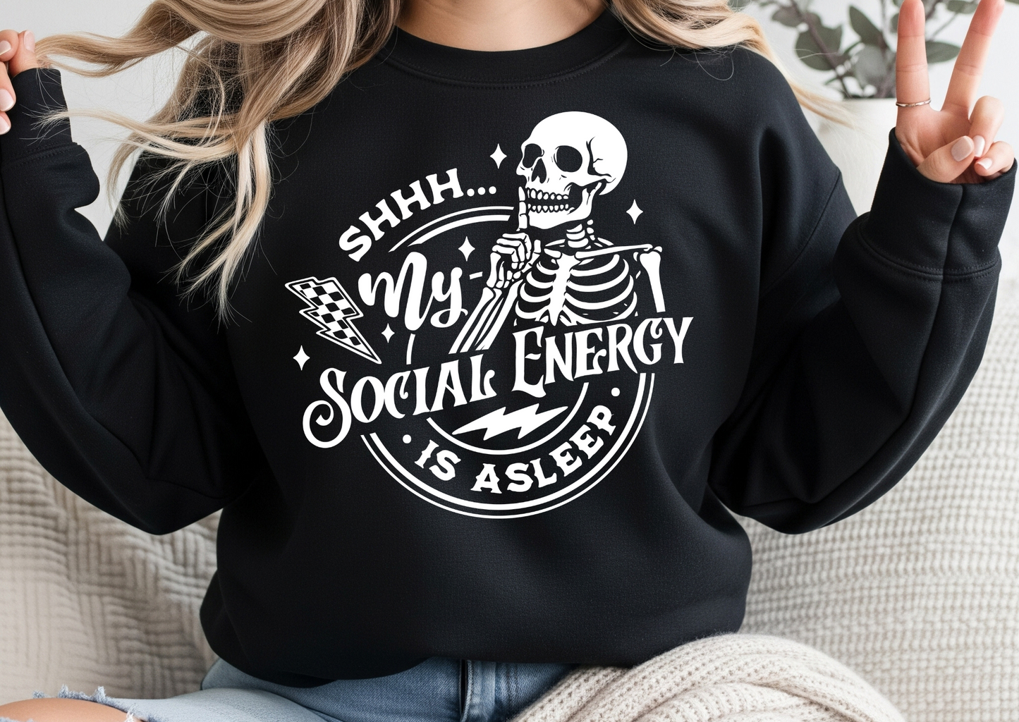 Shhh… My Social Energy Is Asleep