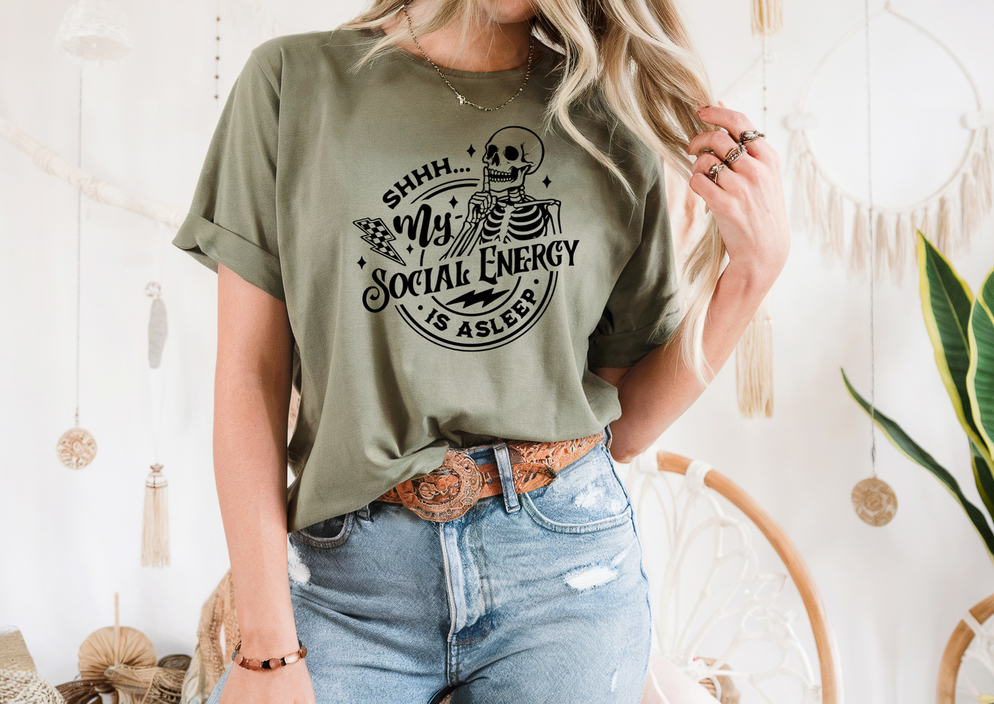 Shhh… My Social Energy Is Asleep