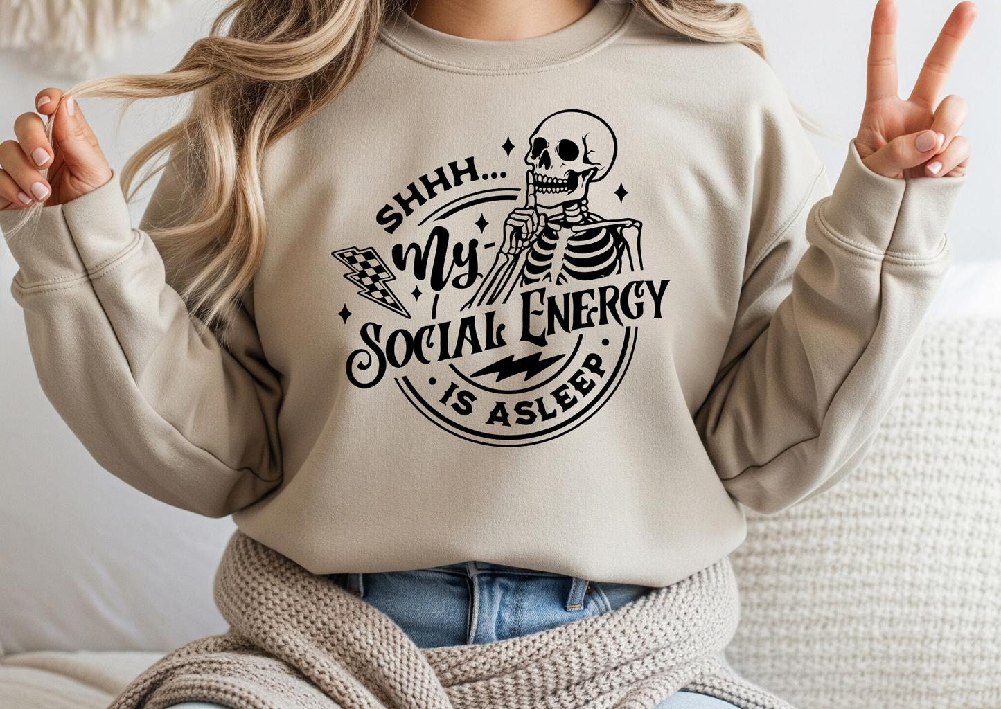 Shhh… My Social Energy Is Asleep