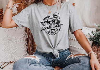 Shhh… My Social Energy Is Asleep