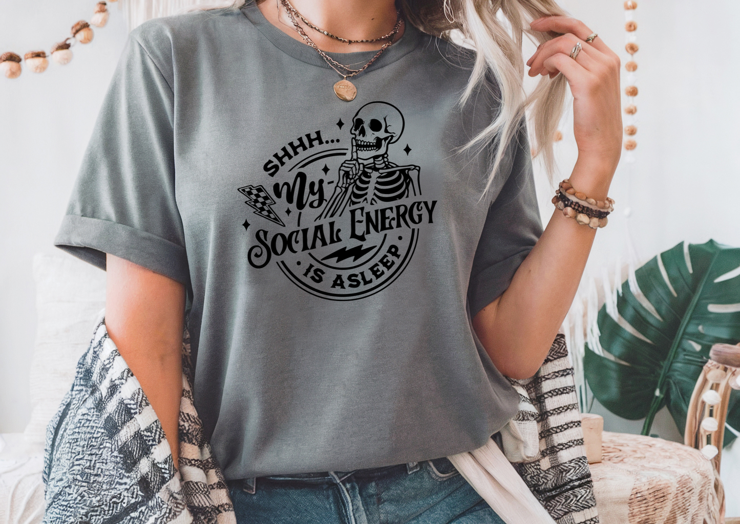 Shhh… My Social Energy Is Asleep