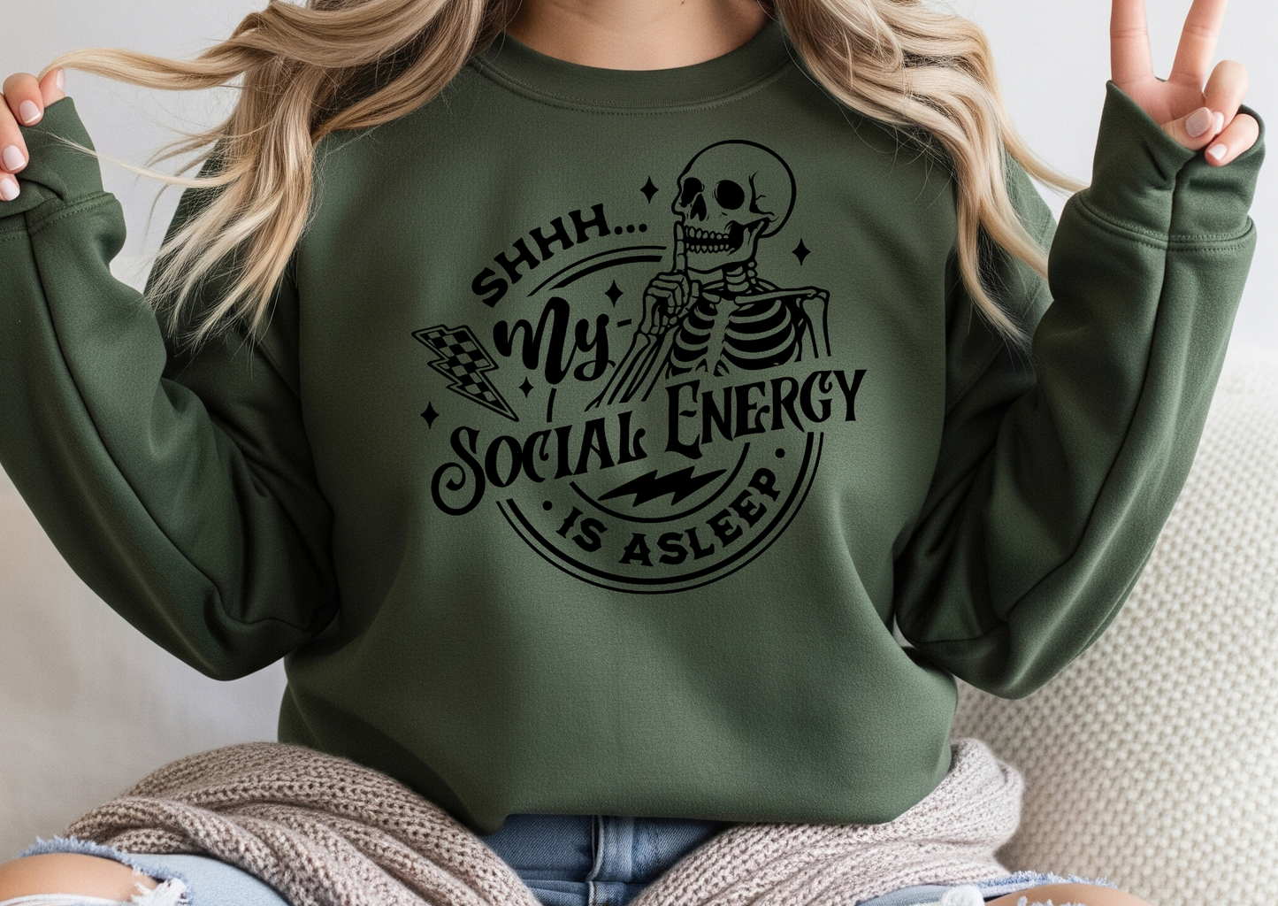 Shhh… My Social Energy Is Asleep