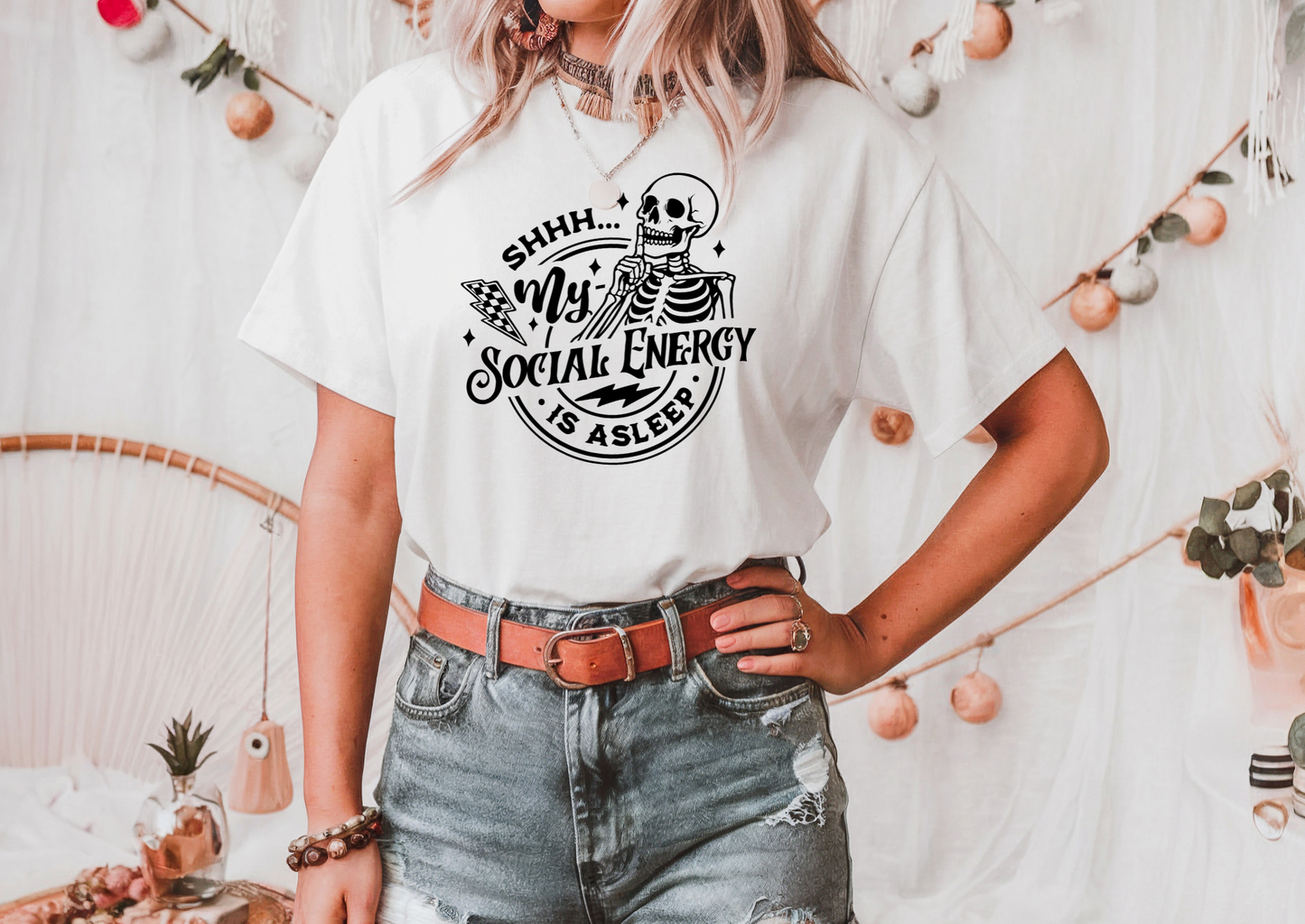 Shhh… My Social Energy Is Asleep