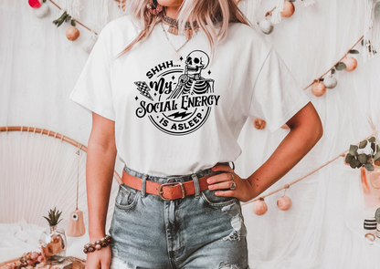 Shhh… My Social Energy Is Asleep