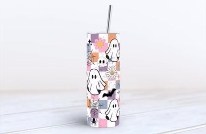 Spooky Cute Ghost Tumbler